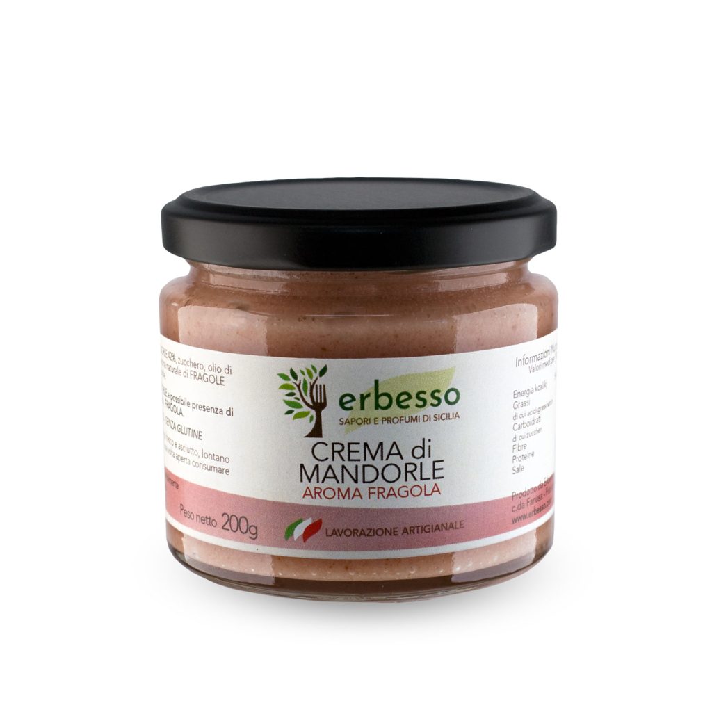 Crema di Mandorla aroma Fragola