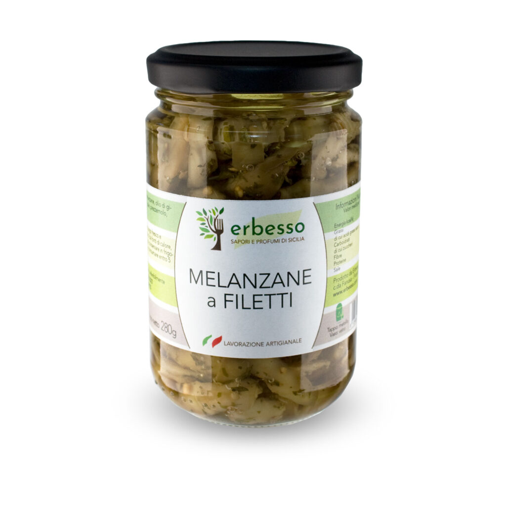 melanzane a filetti erbesso