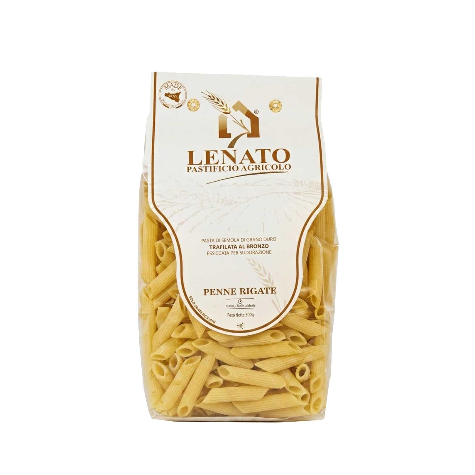 lenato penne rigate erbesso pasta siciliana lenato penne rigate erbesso pasta siciliana